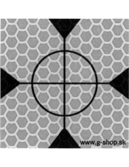 Odrazová fólia 6x6 cm - typ A