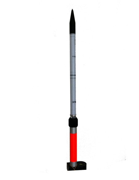 Teleskopická výtyčka s nadstavcom na hranol Geodimeter