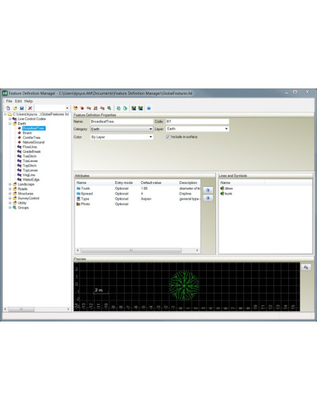 Trimble Business Center - Field Data
