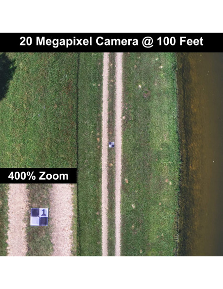 UAV vlícovacie terče/signalizačné značky čierno-biele, 10ks (7x7cm otvor v strede)