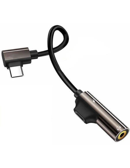 Redukcia z USB-C na USB-C + 3,5mm Jack