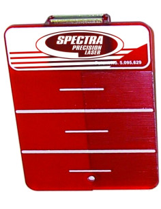 Červený terč pre lasery s červeným lúčom