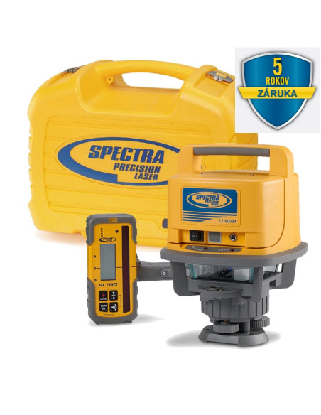 Nivelačný laser LL500 s prijímačom HL700