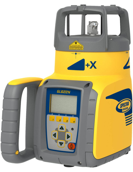 Dvojosí rotačný laser GL622N s RC602N a HL760