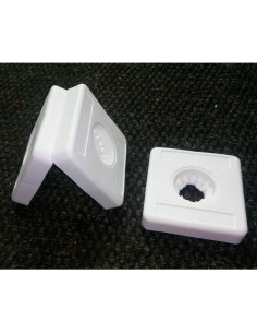 Hlava pre hraničný znak/geoharpon - červená