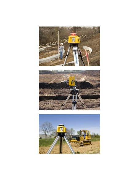 Dvojosí rotačný laser GL622N s RC602N a HL760