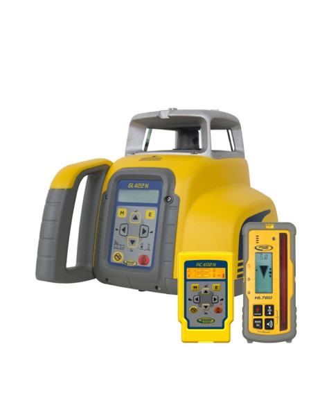 Dvojosí rotačný laser GL622N s RC602N a HL760