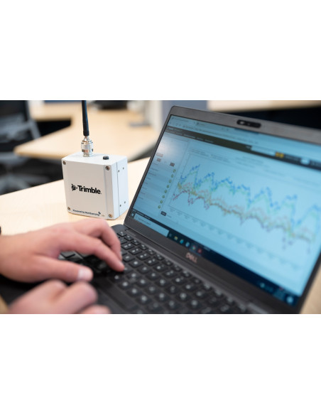 Dvojosí náklonomer s externou anténou pre monitoring